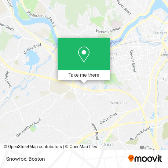 Snowfox map