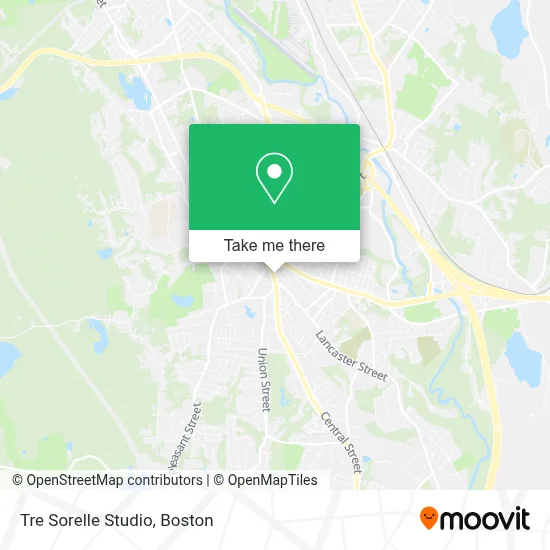 Tre Sorelle Studio map