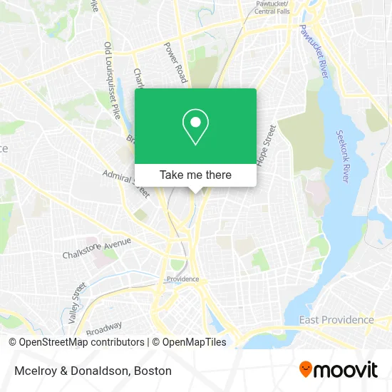 Mcelroy & Donaldson map