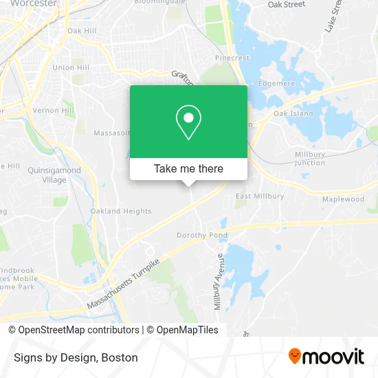Signs by Design map