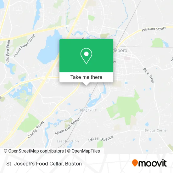 St. Joseph's Food Cellar map