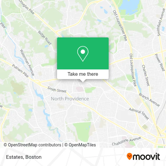 Estates map