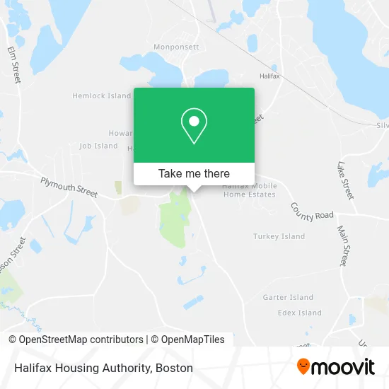 Halifax Housing Authority map