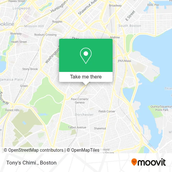 Tony's Chimi. map