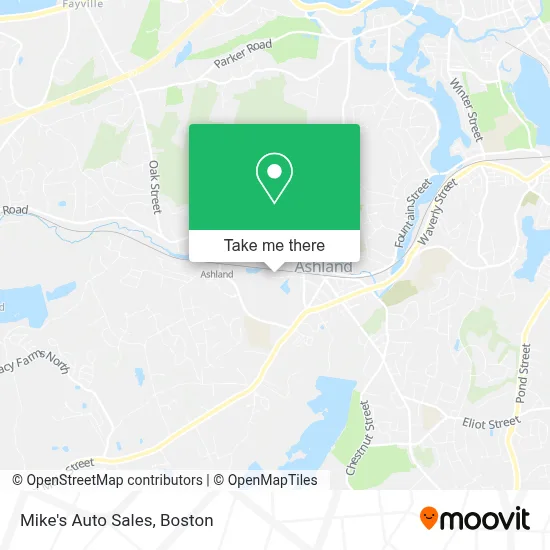 Mike's Auto Sales map