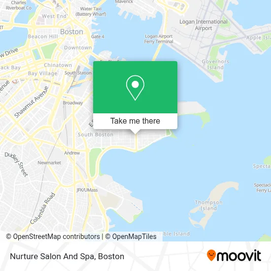 Nurture Salon And Spa map