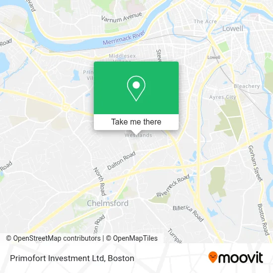 Primofort Investment Ltd map