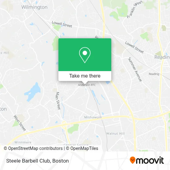 Steele Barbell Club map