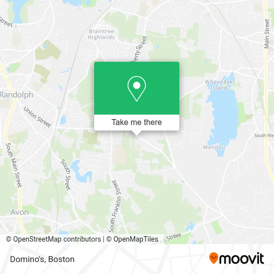 Domino's map