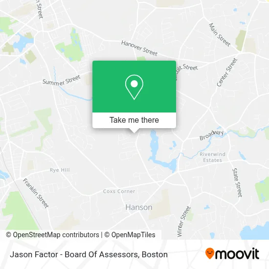 Jason Factor - Board Of Assessors map