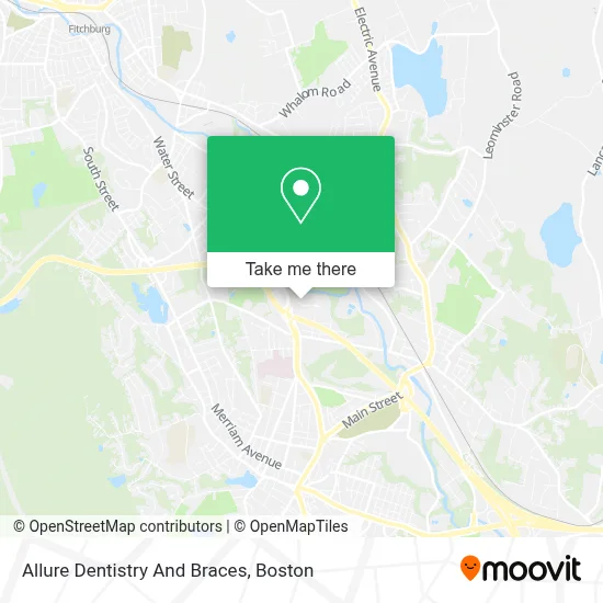 Allure Dentistry And Braces map