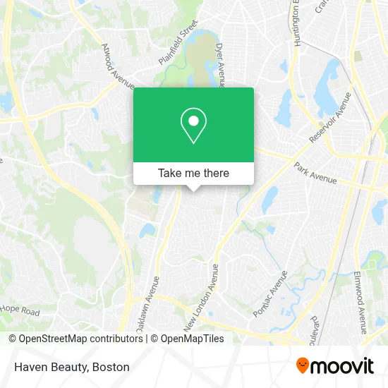 Haven Beauty map