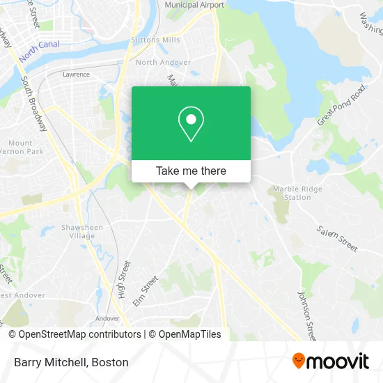 Barry Mitchell map
