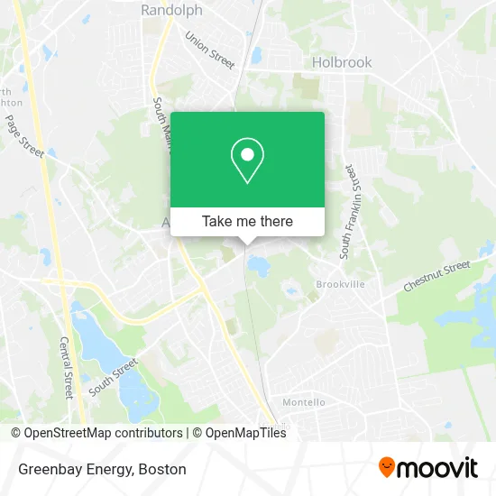Greenbay Energy map
