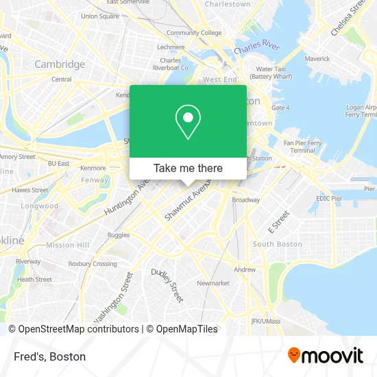 Fred's map