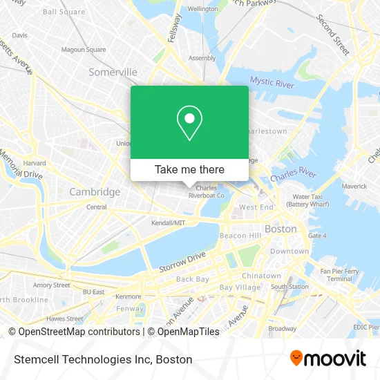 Stemcell Technologies Inc map
