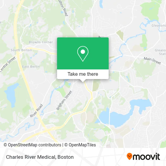 Charles River Medical map