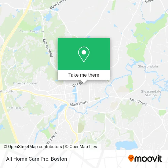 All Home Care Pro map