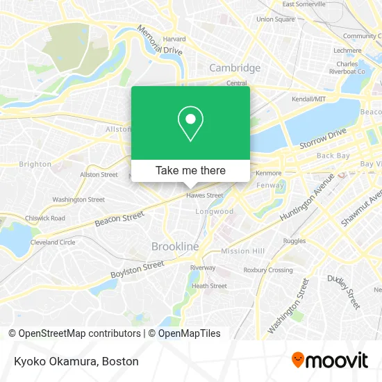 Kyoko Okamura map