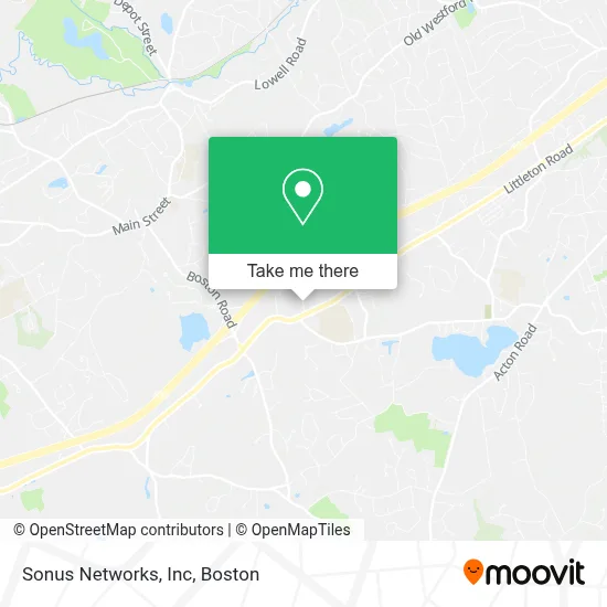 Sonus Networks, Inc map