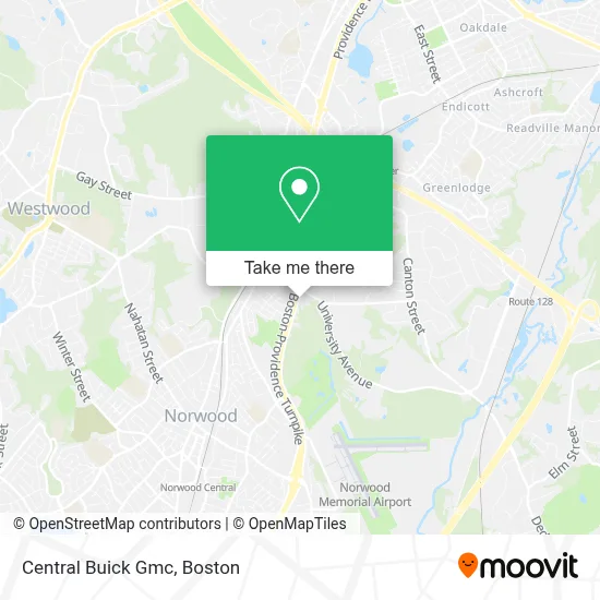 Central Buick Gmc map
