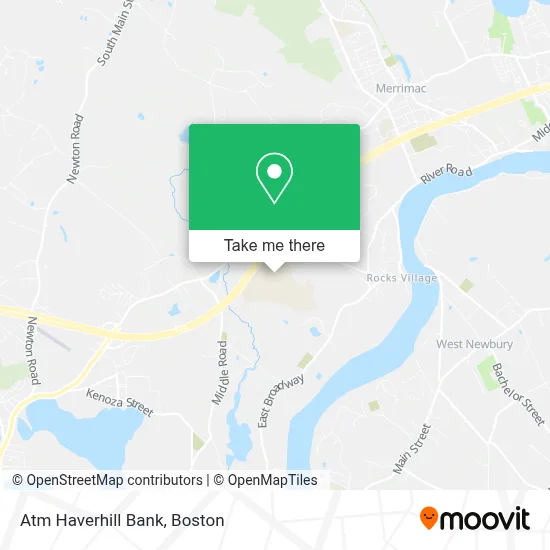 Atm Haverhill Bank map