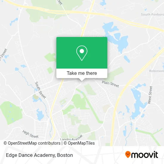Edge Dance Academy map