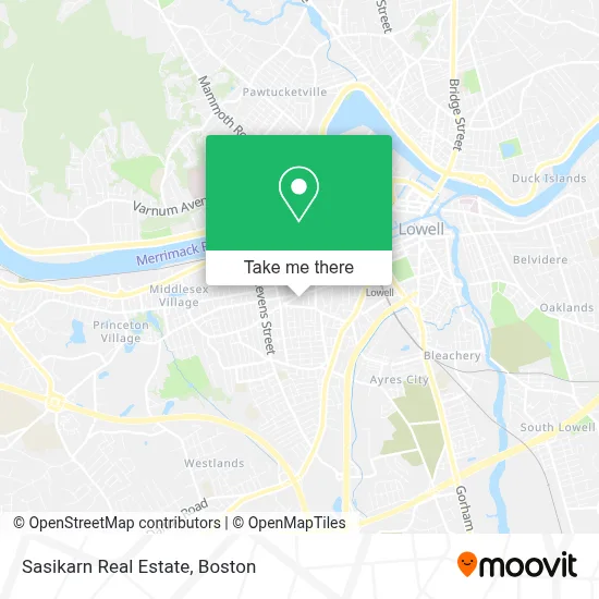 Sasikarn Real Estate map