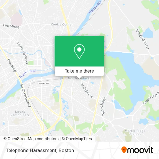 Telephone Harassment map