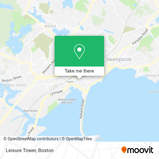 Leisure Tower map