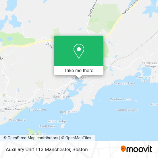 Auxiliary Unit 113 Manchester map