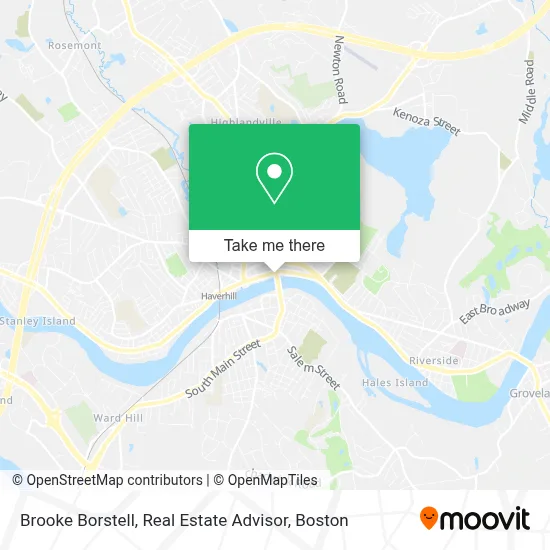 Brooke Borstell, Real Estate Advisor map