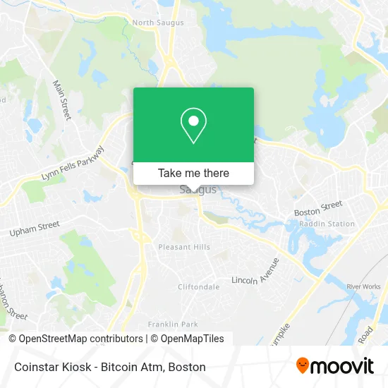 Coinstar Kiosk - Bitcoin Atm map