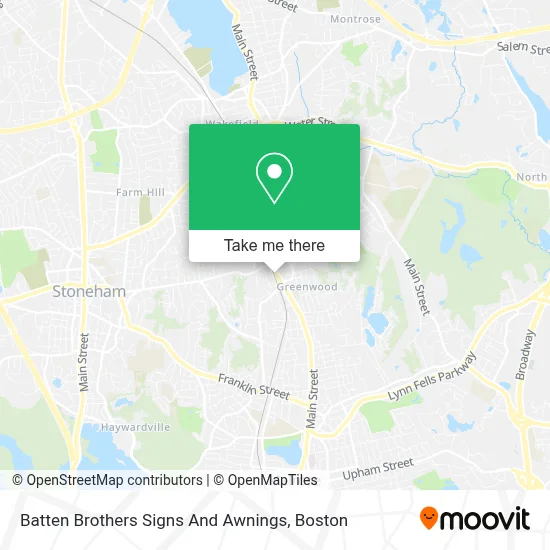 Batten Brothers Signs And Awnings map