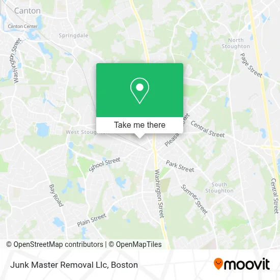 Junk Master Removal Llc map