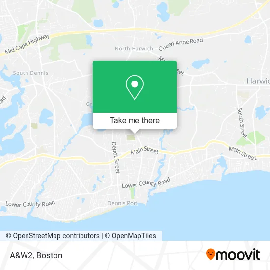 A&W2 map