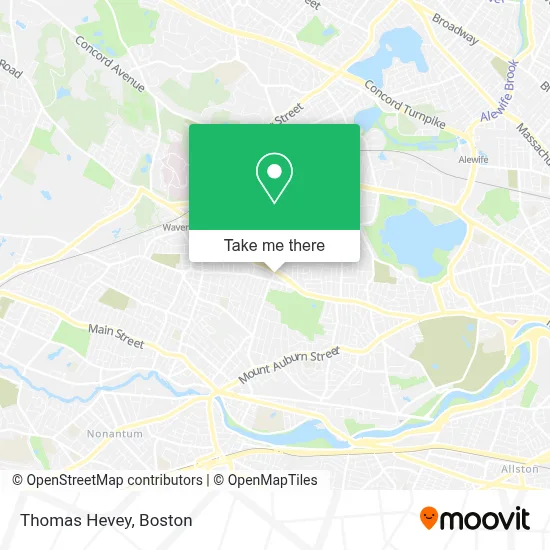 Thomas Hevey map