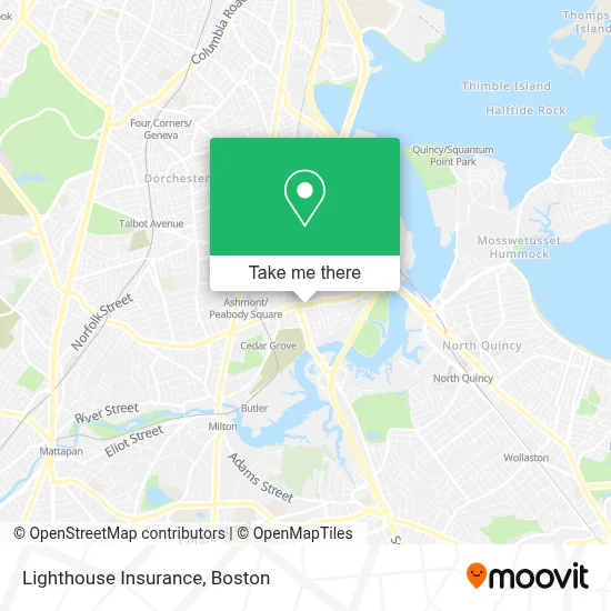 Lighthouse Insurance map