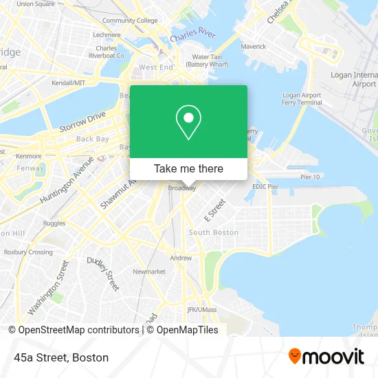 45a Street map