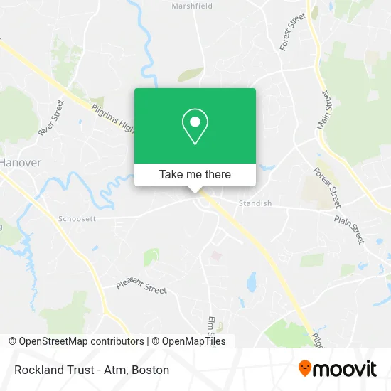 Rockland Trust - Atm map