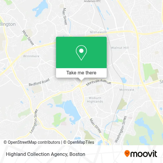 Highland Collection Agency map