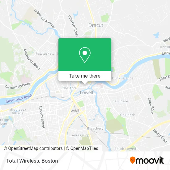 Total Wireless map