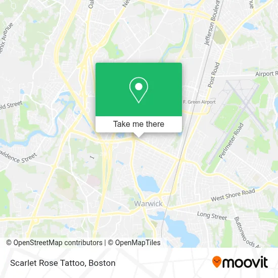 Scarlet Rose Tattoo map