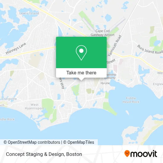 Concept Staging & Design map