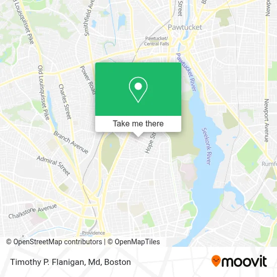 Timothy P. Flanigan, Md map