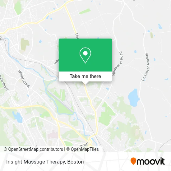 Insight Massage Therapy map