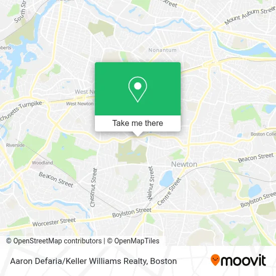 Aaron Defaria / Keller Williams Realty map