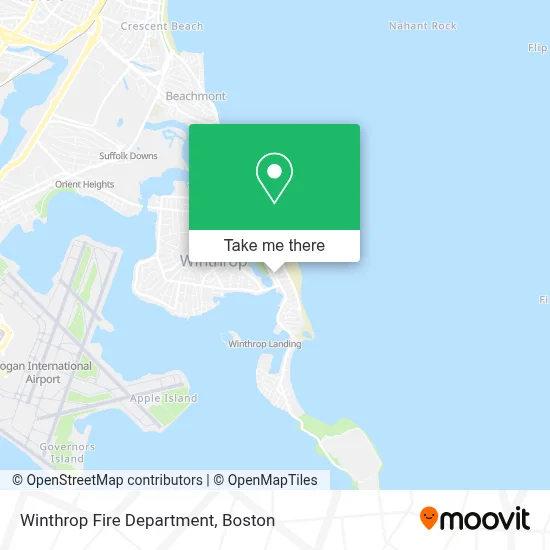 Winthrop Fire Department map