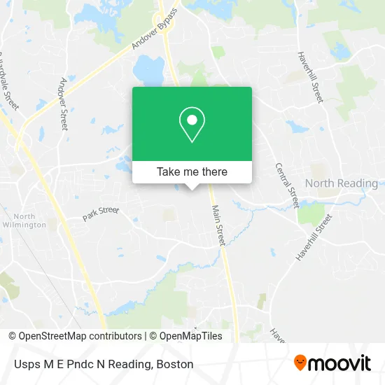 Usps M E Pndc N Reading map