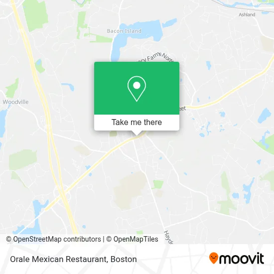 Orale Mexican Restaurant map